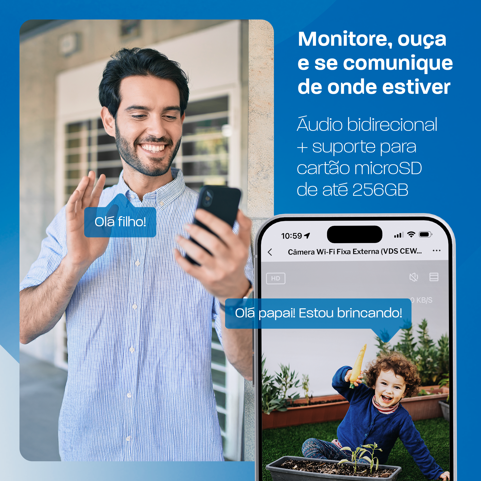 Câmeras e NVR